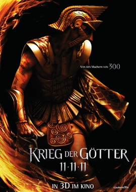 Krieg der Götter – deutsches Filmplakat – Film-Poster Kino-Plakat deutsch