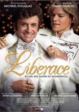 Liberace – Zuviel des Guten ist wundervoll – deutsches Filmplakat – Film-Poster Kino-Plakat deutsch