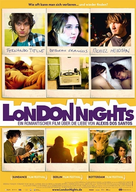 London Nights – deutsches Filmplakat – Film-Poster Kino-Plakat deutsch