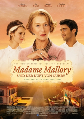 Madame Mallory und der Duft von Curry – deutsches Filmplakat – Film-Poster Kino-Plakat deutsch