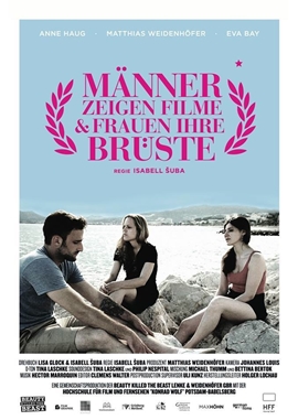 Männer zeigen Filme und Frauen ihre Brüste – deutsches Filmplakat – Film-Poster Kino-Plakat deutsch