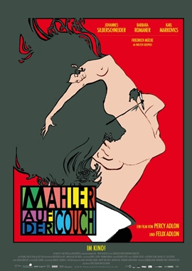 Mahler auf der Couch – deutsches Filmplakat – Film-Poster Kino-Plakat deutsch