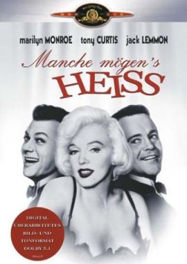 Manche m&ouml;gen's hei&szlig; &ndash; deutsches Filmplakat &ndash; Film-Poster Kino-Plakat deutsch