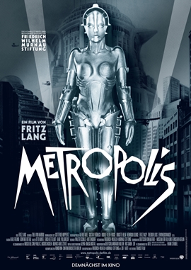 Metropolis – deutsches Filmplakat – Film-Poster Kino-Plakat deutsch