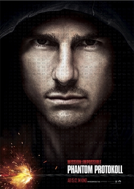 Mission Impossible IV: Phantom Protokoll – deutsches Filmplakat – Film-Poster Kino-Plakat deutsch