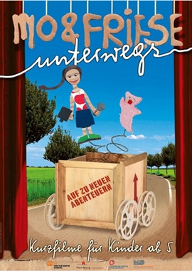 Mo & Friese unterwegs &ndash; Auf zu neuen Abenteuern &ndash; deutsches Filmplakat &ndash; Film-Poster Kino-Plakat deutsch