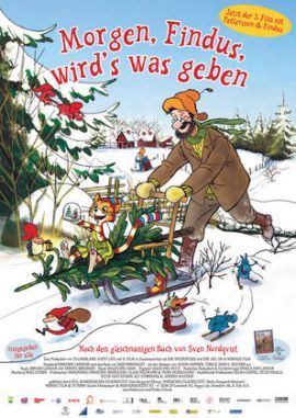 Morgen, Findus, wird's was geben &ndash; deutsches Filmplakat &ndash; Film-Poster Kino-Plakat deutsch