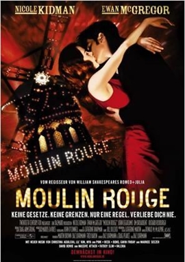 Moulin Rouge – deutsches Filmplakat – Film-Poster Kino-Plakat deutsch