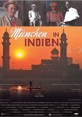 München in Indien – deutsches Filmplakat – Film-Poster Kino-Plakat deutsch