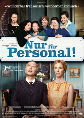 Nur für Personal! – deutsches Filmplakat – Film-Poster Kino-Plakat deutsch