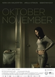 Oktober November - deutsches Filmplakat - Film-Poster Kino-Plakat deutsch