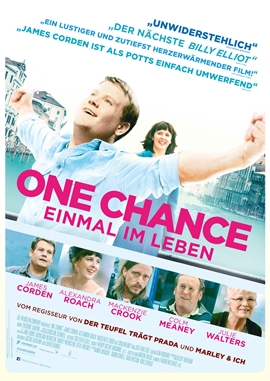 One Chance – Einmal im Leben – deutsches Filmplakat – Film-Poster Kino-Plakat deutsch