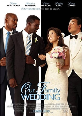 Our Family Wedding – deutsches Filmplakat – Film-Poster Kino-Plakat deutsch