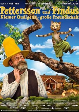 Pettersson & Findus – Kleiner Quälgeist, große Freundschaft – deutsches Filmplakat – Film-Poster Kino-Plakat deutsch