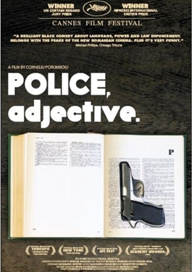 Police, Adjective – deutsches Filmplakat – Film-Poster Kino-Plakat deutsch