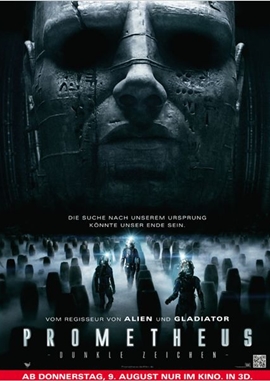 Prometheus – Dunkle Zeichen – deutsches Filmplakat – Film-Poster Kino-Plakat deutsch