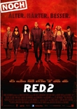 R.E.D. 2 – Noch Älter. Härter. Besser. – deutsches Filmplakat – Film-Poster Kino-Plakat deutsch