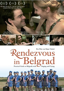 Rendezvous in Belgrad – deutsches Filmplakat – Film-Poster Kino-Plakat deutsch
