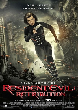 Resident Evil – Retribution – deutsches Filmplakat – Film-Poster Kino-Plakat deutsch