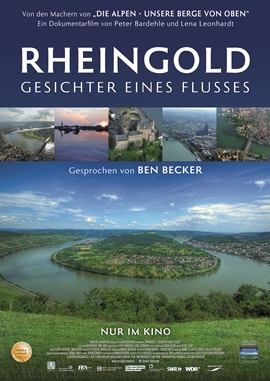 Rheingold – Gesichter eines Flusses – deutsches Filmplakat – Film-Poster Kino-Plakat deutsch