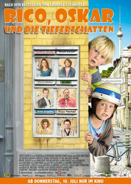 Rico, Oskar und die Tieferschatten – deutsches Filmplakat – Film-Poster Kino-Plakat deutsch