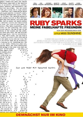 Ruby Sparks – Meine fabelhafte Freundin – deutsches Filmplakat – Film-Poster Kino-Plakat deutsch