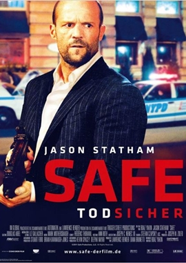Safe – Todsicher – deutsches Filmplakat – Film-Poster Kino-Plakat deutsch