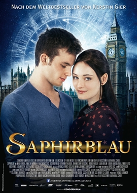 Saphirblau – deutsches Filmplakat – Film-Poster Kino-Plakat deutsch