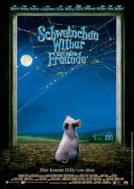 Schweinchen Wilbur und seine Freunde – deutsches Filmplakat – Film-Poster Kino-Plakat deutsch