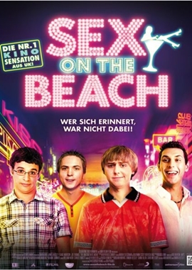 Sex On The Beach – deutsches Filmplakat – Film-Poster Kino-Plakat deutsch