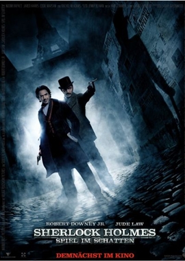 Sherlock Holmes 2 – Spiel im Schatten – deutsches Filmplakat – Film-Poster Kino-Plakat deutsch
