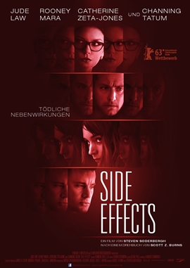Side Effects – Tödliche Nebenwirkungen – deutsches Filmplakat – Film-Poster Kino-Plakat deutsch