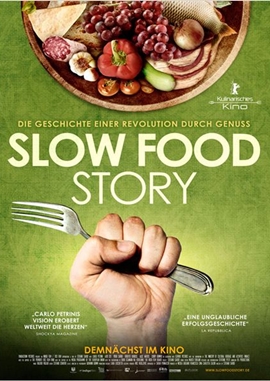 Slow Food Story – deutsches Filmplakat – Film-Poster Kino-Plakat deutsch