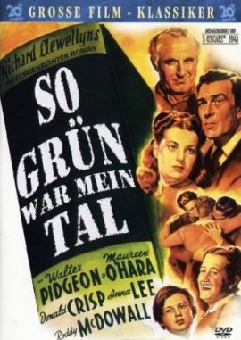 So gr&uuml;n war mein Tal &ndash; deutsches Filmplakat &ndash; Film-Poster Kino-Plakat deutsch