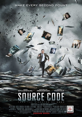 Source Code – deutsches Filmplakat – Film-Poster Kino-Plakat deutsch