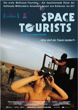 Space Tourists – deutsches Filmplakat – Film-Poster Kino-Plakat deutsch