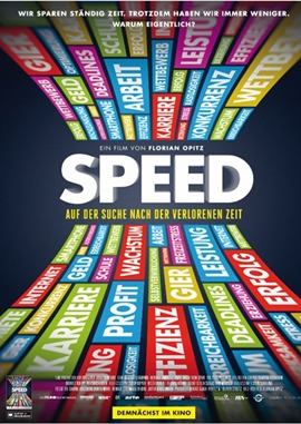 Speed – Auf der Suche nach der verlorenen Zeit – deutsches Filmplakat – Film-Poster Kino-Plakat deutsch