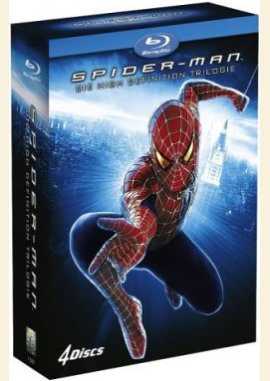 Spider-Man Trilogie – Tobey Maguire, Kirsten Dunst, Willem Dafoe, James Franco, Cliff Robertson, Alfred Molina – Sam Raimi – Thomas Haden Church, Vanessa Ferlito, Topher Grace, Rosemary Harris, J.K. Simmons – Filme, Kino, DVDs DVD-Box Action-Fantasy – Charts & Bestenlisten