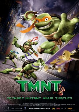 TMNT – Teenage Mutant Ninja Turtles – deutsches Filmplakat – Film-Poster Kino-Plakat deutsch