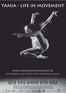 Tanja &ndash; Life in Movement &ndash; deutsches Filmplakat &ndash; Film-Poster Kino-Plakat deutsch