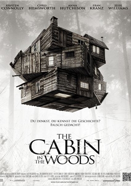 The Cabin in the Woods – deutsches Filmplakat – Film-Poster Kino-Plakat deutsch