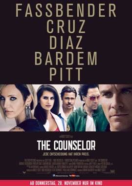 The Counselor – deutsches Filmplakat – Film-Poster Kino-Plakat deutsch