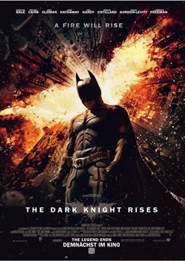 The Dark Knight Rises – deutsches Filmplakat – Film-Poster Kino-Plakat deutsch