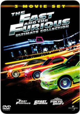 The Fast and the Furious 1-3 Ultimate Collection – deutsches Filmplakat – Film-Poster Kino-Plakat deutsch