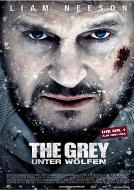 The Grey – Unter Wölfen – deutsches Filmplakat – Film-Poster Kino-Plakat deutsch