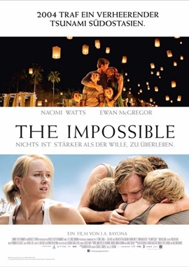 The Impossible – deutsches Filmplakat – Film-Poster Kino-Plakat deutsch