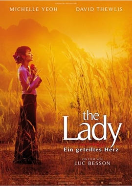 The Lady – Ein geteiltes Herz – deutsches Filmplakat – Film-Poster Kino-Plakat deutsch