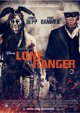 The Lone Ranger – deutsches Filmplakat – Film-Poster Kino-Plakat deutsch