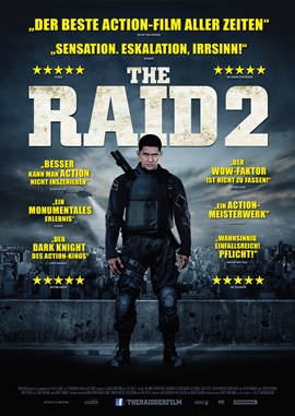 The Raid 2 – deutsches Filmplakat – Film-Poster Kino-Plakat deutsch