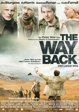 The Way Back – Der lange Weg – deutsches Filmplakat – Film-Poster Kino-Plakat deutsch